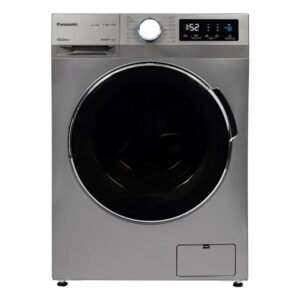 Panasonic Front Load Washing Machine, 7 kg, 1200 RPM, White/Dark Silver, NA-14MG1WAS