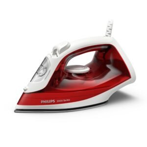 Philips 2000 Series Steam Iron, 2000 W, 250 ml, Red, DST2010/46
